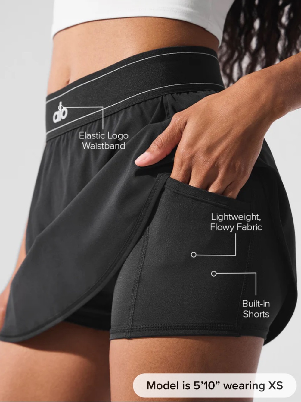 Alo Match Point Tennis Skirt - Picture 3 of 7